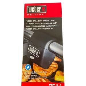 Weber Grill Out Handle Light Model 7516 Original OEM NEW in Box